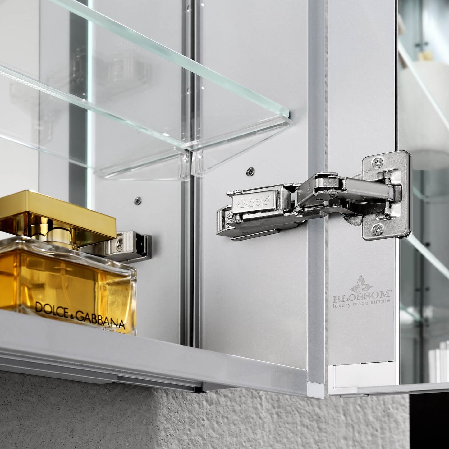 Blossom Pillar – 24 Inches LED Medicine Cabinet - MCL1 2432L