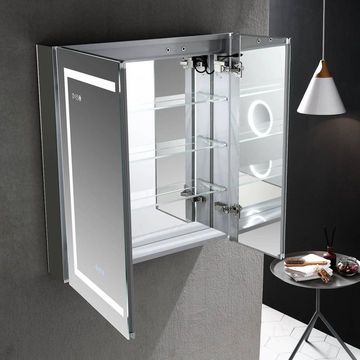 Blossom Asta – 48 Inches LED Medicine Cabinet - MCL2 4832 - Backyard Provider