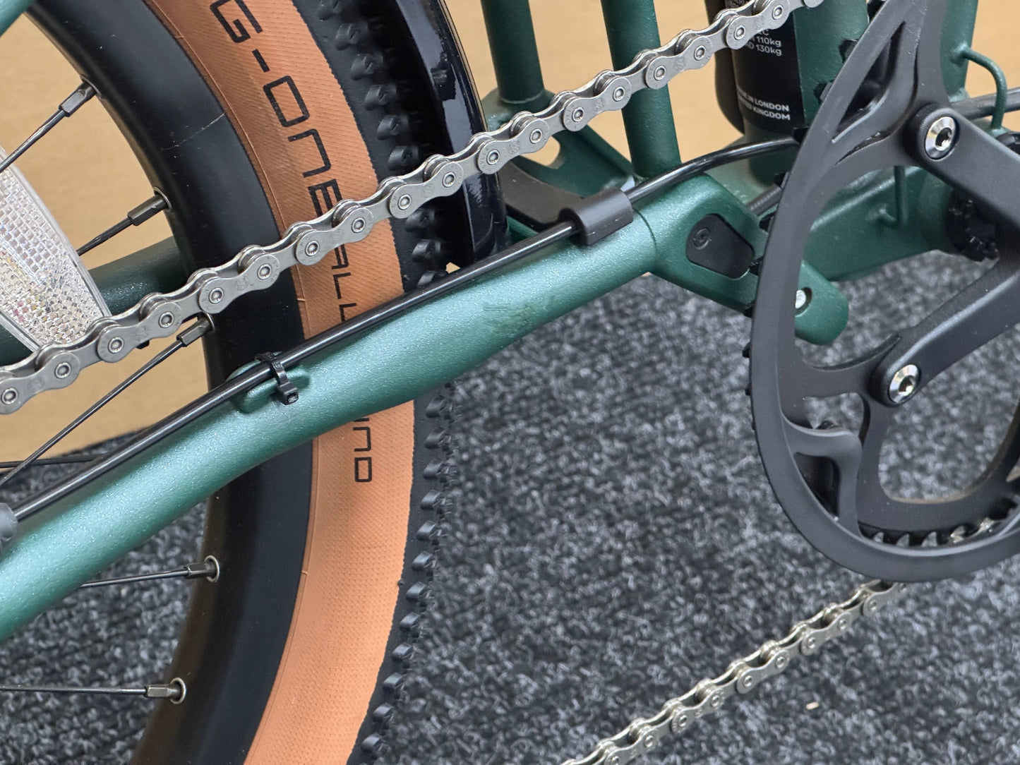 Brompton G Line "Mini-Marred" Bikes