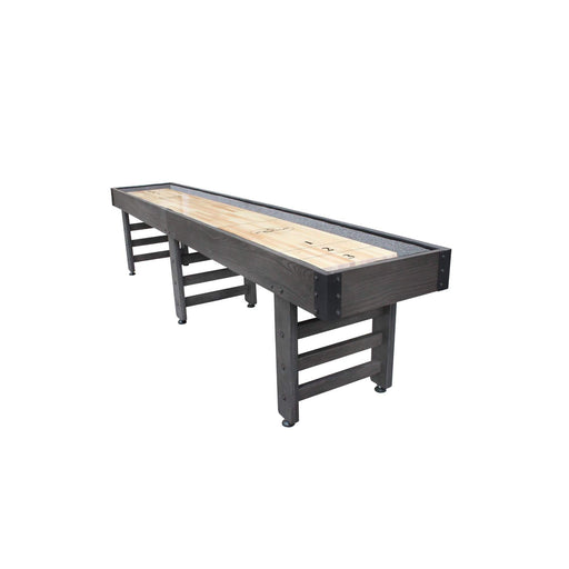 Playcraft Saybrook Midnight Shuffleboard Table in Gray - SHSAYMID12