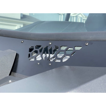 Moto Armor Polaris RZR XP Full Glass Windshield - MA-RZXP-WS-GLS-BLK-Y