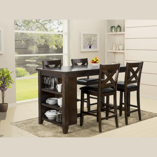 Vence Counter Height 5-Pieces Indoor Dining Set