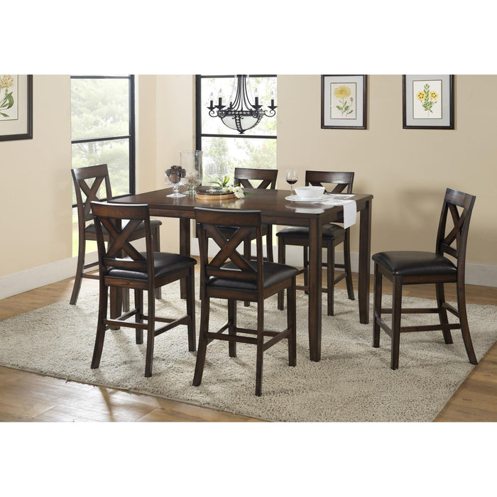 Monterey Counter Height 7-Pieces Indoor Dining Set