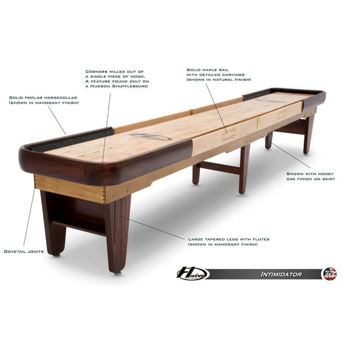 Hudson Intimidator Shuffleboard Table 9'-22' - HUD