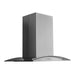 Hauslane 36-Inch Island Range Hood with Tempered Glass in Stainless Steel - IS-200SS-36