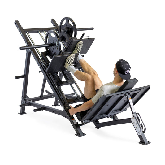 Bells Of Steel 2-in-1 Iso Leg Press & Hack Squat Machine / The Juggernaut - ISO-LPHSQ-MA-SET