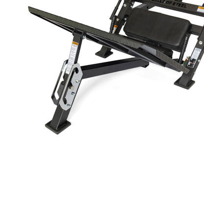 Bells Of Steel 2-in-1 Iso Leg Press & Hack Squat Machine / The Juggernaut - ISO-LPHSQ-MA-SET