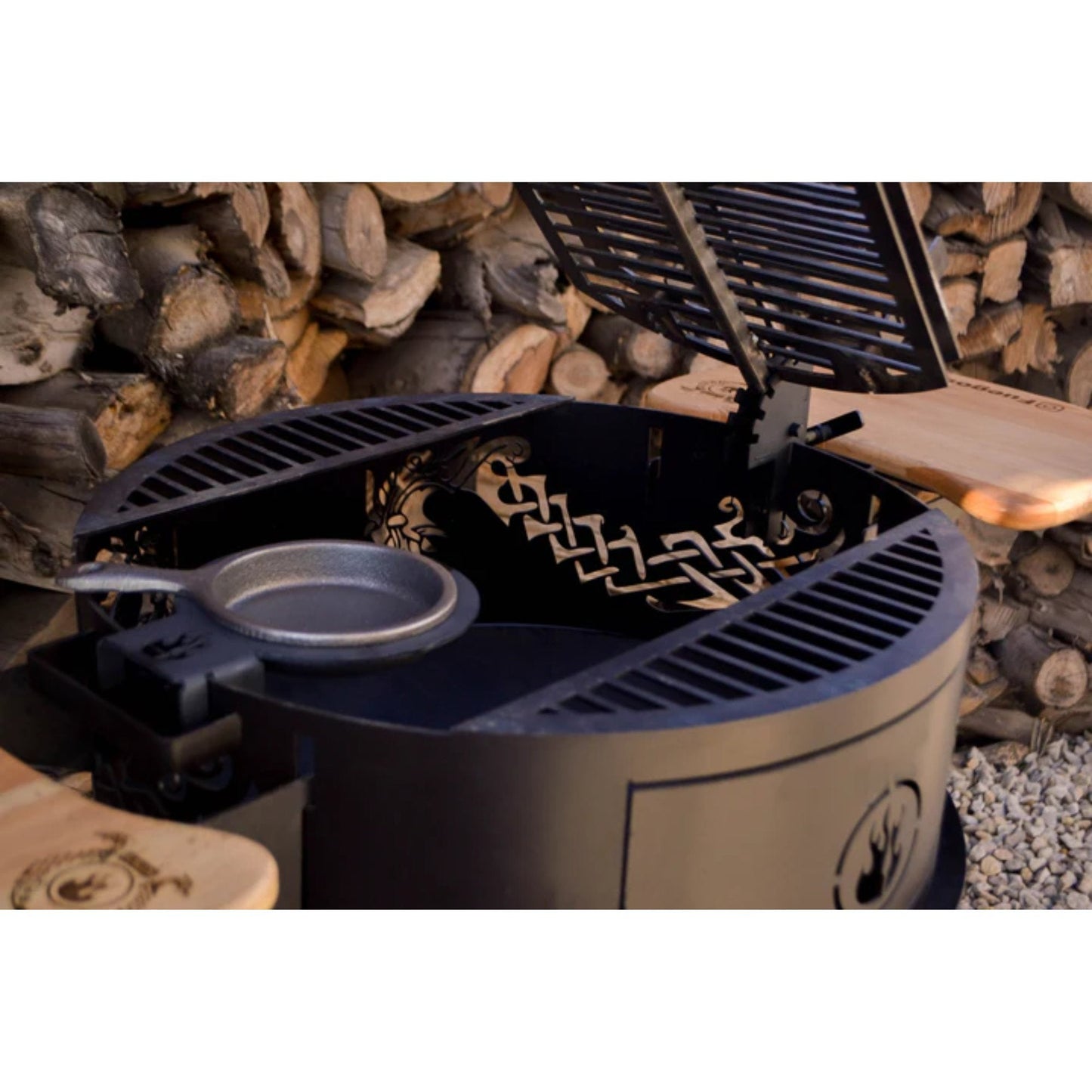 Fogues TX Ivar PRO 2.0 Portable Open Fire Argentine Grill - TXIVARGOD