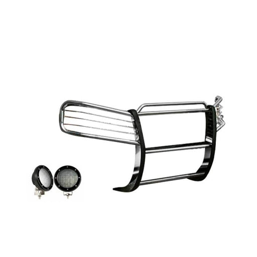 Black Horse Grille Guard Kit - BLK7GD26MSSPB