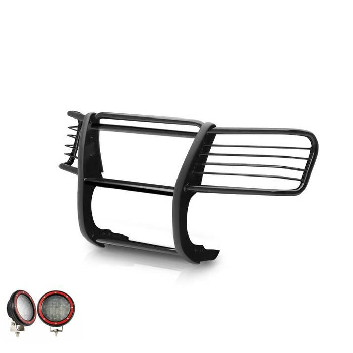 Black Horse Grille Guard Kit - BLK17FP27MAFR