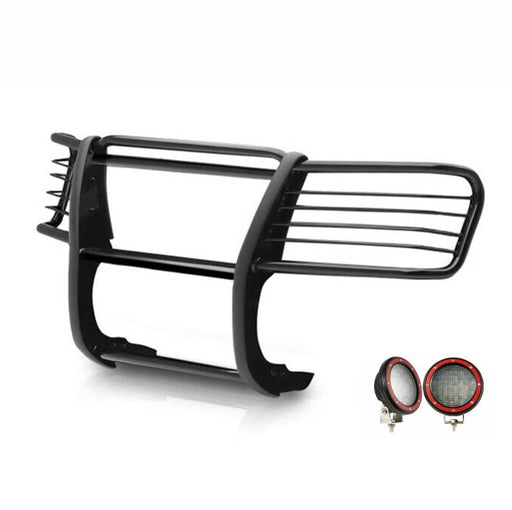 Black Horse 17FJ26MA-PLFR Grille Guard Kit - BLK17FJ26MAFR