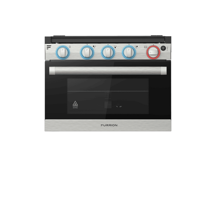 Furrion Llc F1S17L02A-SS 17 3Burner Gas Range With Glass D - F6N2021123643