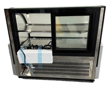 Chef AAA W Curved Glass Countertop Heated Display Case - WTCH-120