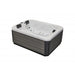 Luxury Spas - Studio Series Largo 3 Person Cloud Gray WS-696-CG - Backyard Provider