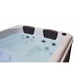 Luxury Spas - Studio Series Riley 3 Person Cloud Gray - Backyard Provider