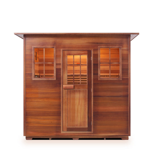 Enlighten SaunaTerra Moonlight 5-Person Indoor Traditional Sauna - TI-16380