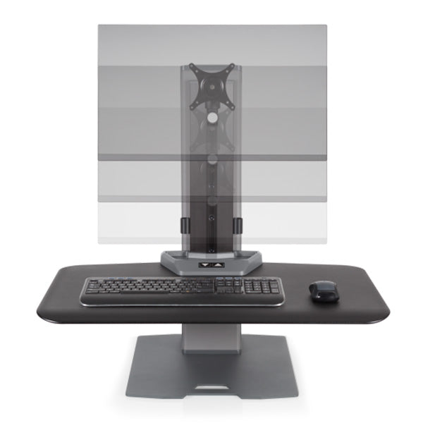 Innovative Winston E Single Monitor Electric Sit Stand Workstation