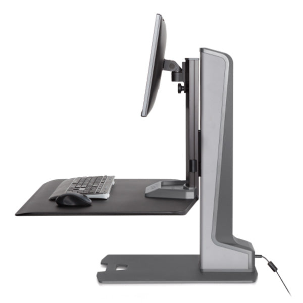 Innovative Winston E Single Monitor Electric Sit Stand Workstation