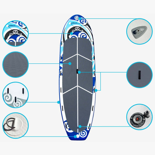 Solstice 16' Maori Multi-Person Inflatable Paddleboard 35180