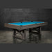 Iron Smyth The Farmhouse 8' Slate Pool Table - ISAF-90060-Whitewash