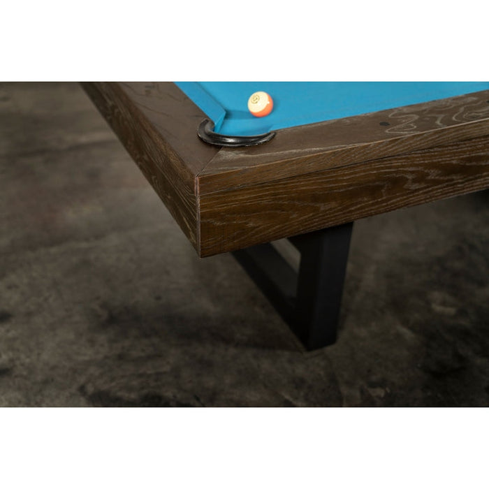 Iron Smyth The Ironhorse 8' Slate Pool Table - ISAF-90071-Brownwash