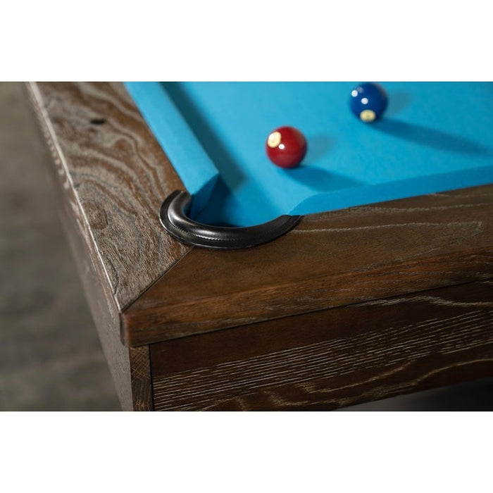 Iron Smyth The Ironhorse 8' Slate Pool Table - ISAF-90071-Brownwash