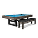 Iron Smyth The Ironhorse 8' Slate Pool Table - ISAF-90071-Brownwash