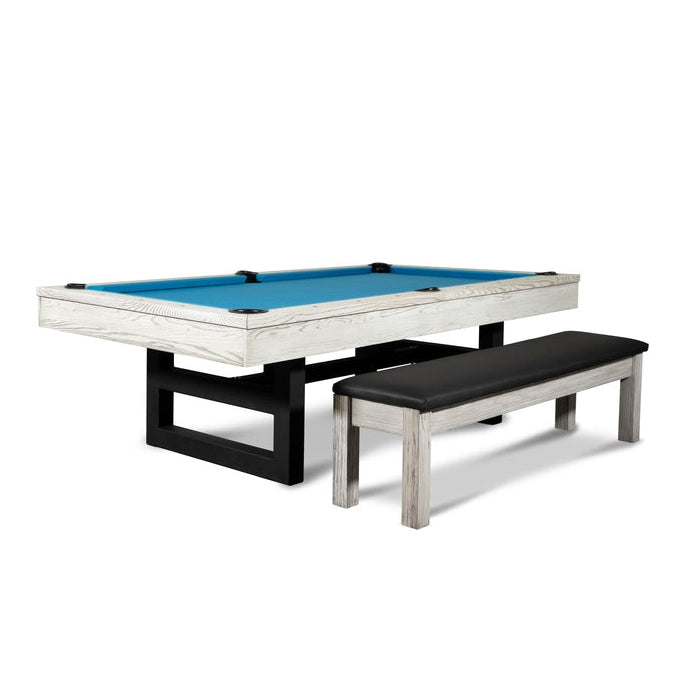 Iron Smyth The Ironhorse 8' Slate Pool Table - ISAF-90071-Brownwash