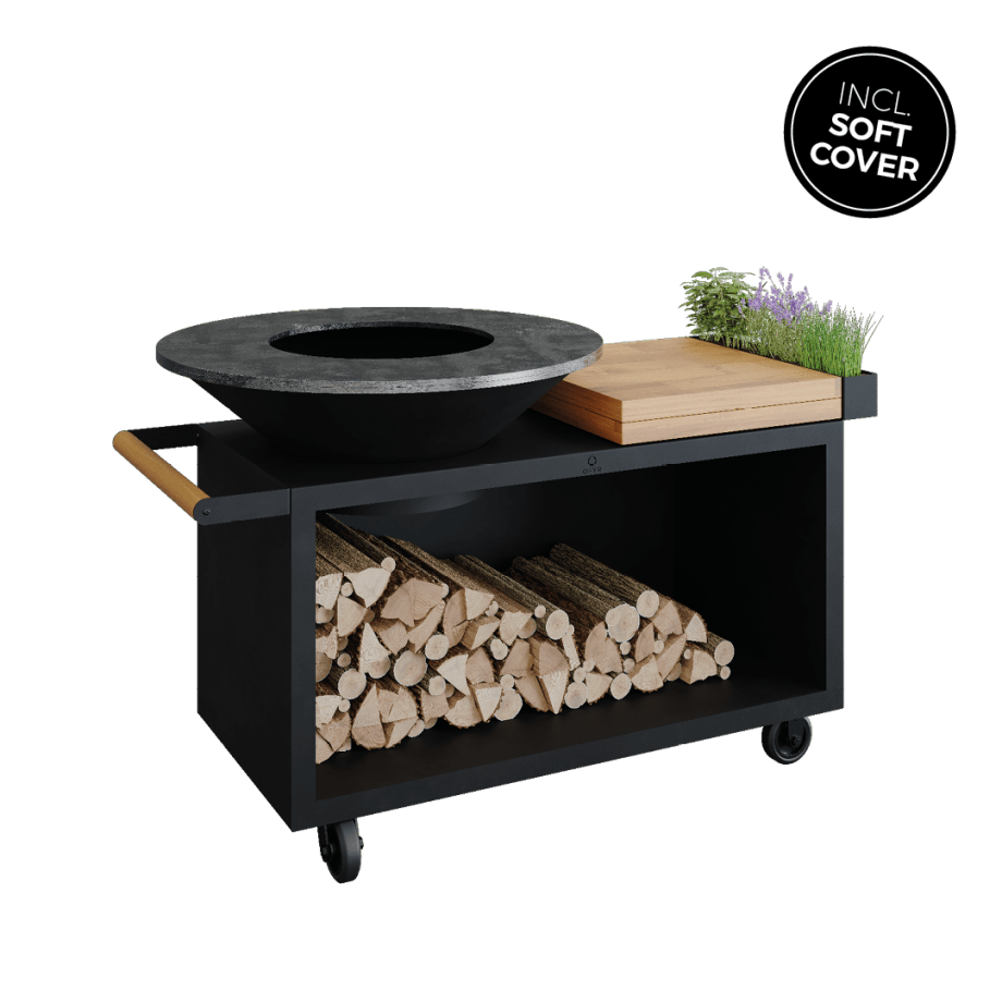 OFYR Island Black 100 PRO Teak Wood - OIB-100-PRO-TW