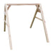 A&L Furniture 4x4 5ft A-Frame Cedar Swing Stand Hangers Included