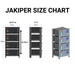 Jakiper 48V / 100Ah Lithium Battery 1st Generation - 5.12kWh Server Rack Battery | 10-Year Warranty - JK-48V-1ST-GEN