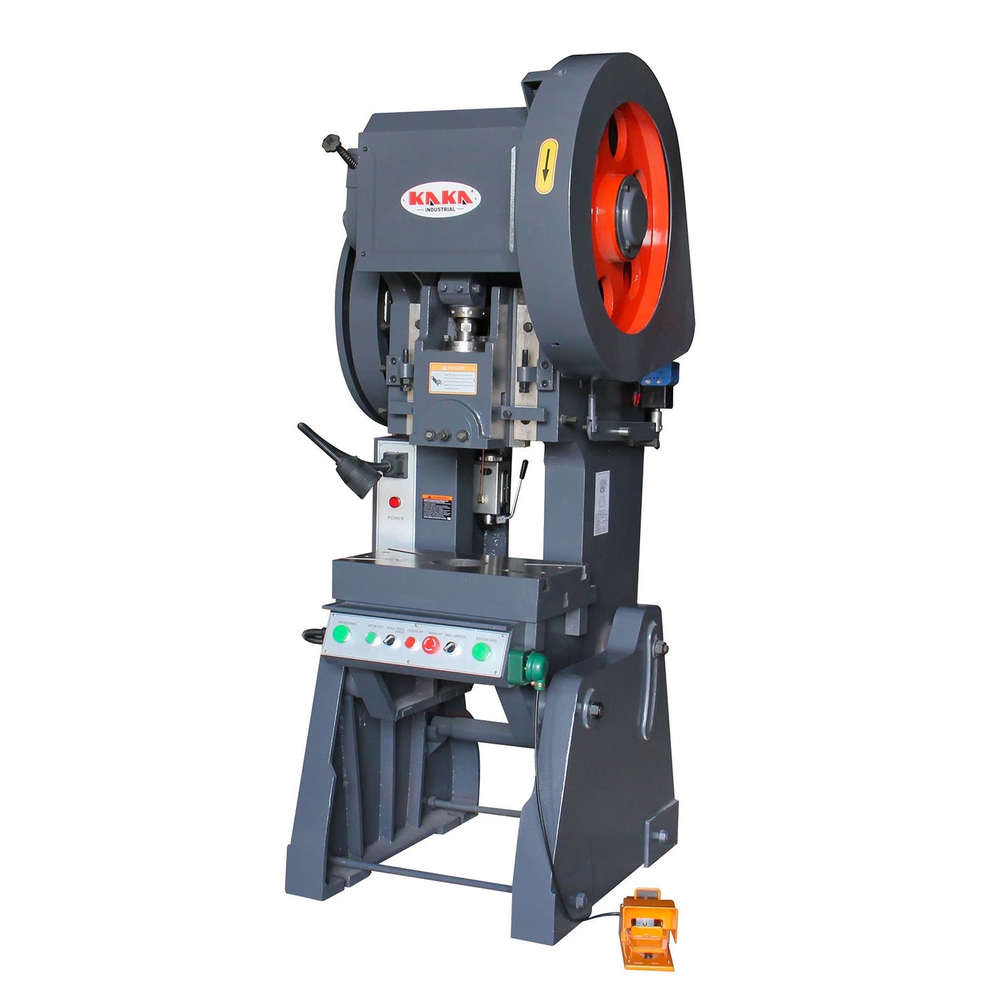 Kaka industrial JB23-25, 25 Ton Mechanical Power Press Punching Manual Sheet Metal Punch Press Machine 220V 3phase - 162012V220
