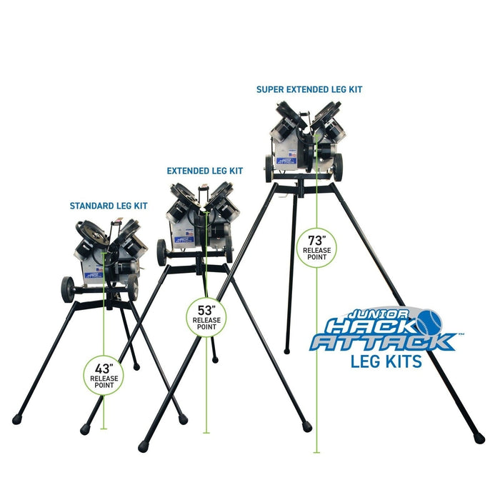 Sports Attack Junior Hack Attack Baseball Pitching Machine - 102-1100 - Backyard Provider