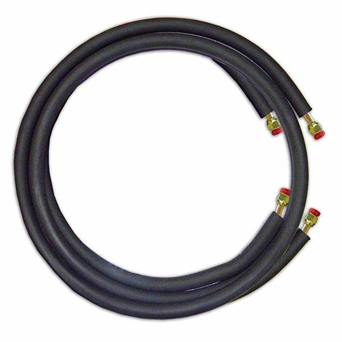 The Furnace Outlet JMF LS1412FF35W-WHITE - 35' EZ-Pull Mini Split Ready Connect Line Set 1/4" Liquid, 1/2" Suction, 14-4 Connect Wire - LS1412FF35W-WHITE