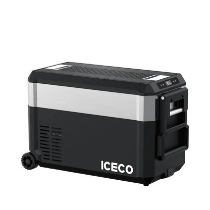JP40 Pro Dual Zone Wheeled Portable Freezer With Cover | ICECO | 40 LT