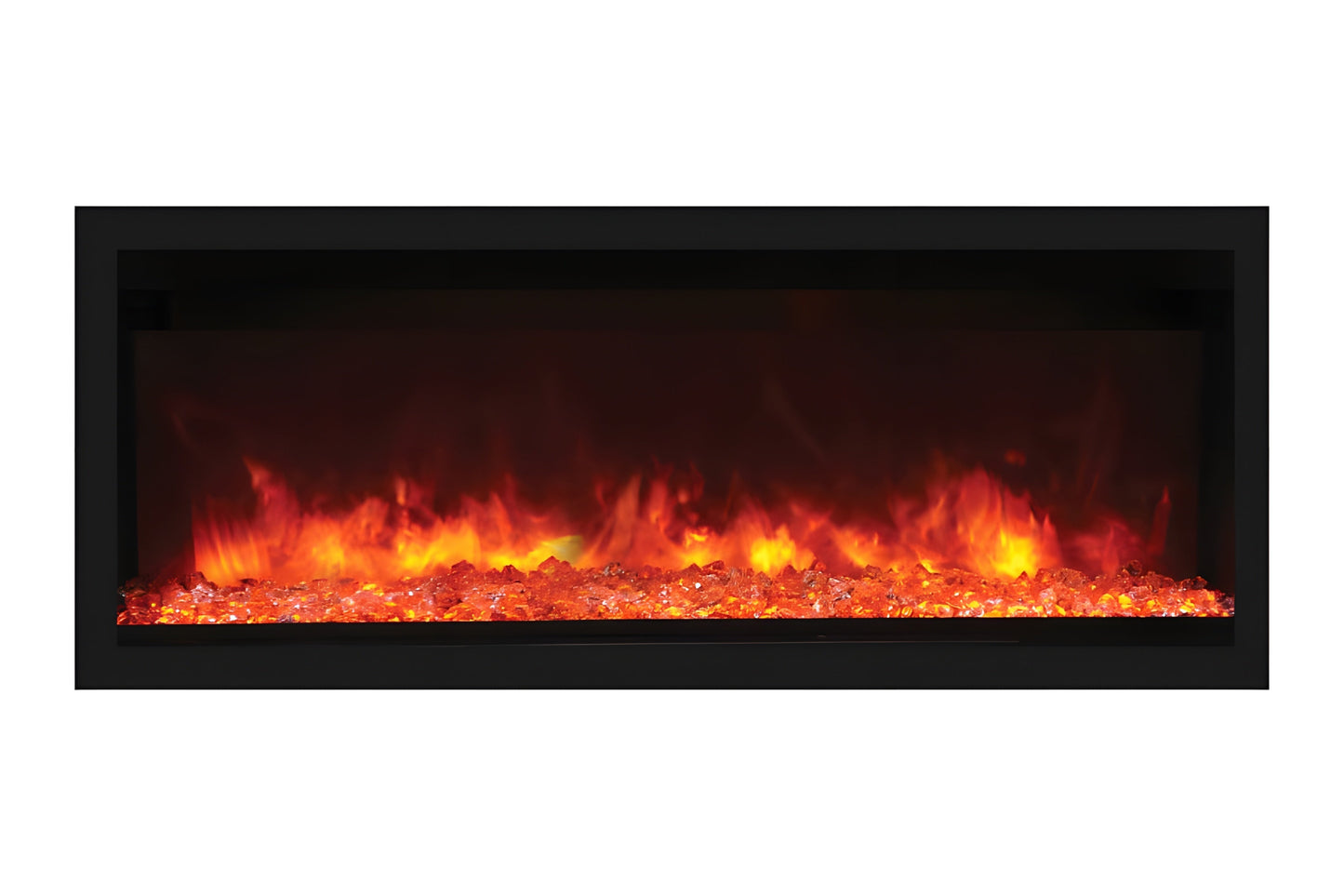 Remii 65" Extra Tall Deep Built-In Indoor and Outdoor Linear Electric Fireplace - 102765-XT