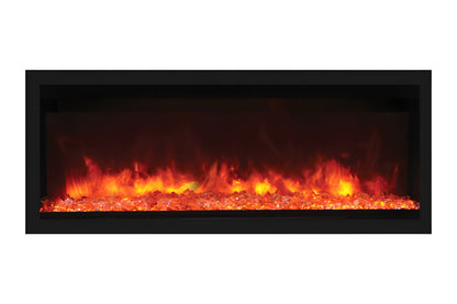 Remii 65" Extra Tall Deep Built-In Indoor and Outdoor Linear Electric Fireplace - 102765-XT