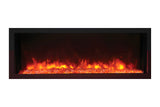 Remii 55" Extra Slim Built-In Indoor and Outdoor Linear Electric Fireplace - 102755-XS