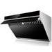 Fotile Slant Vent Series 30 in. 850 CFM Range Hood with Push Buttons in Onyx Black, JQG7522