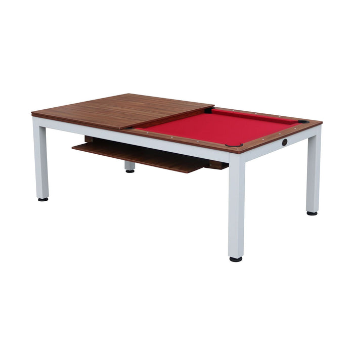 Playcraft Glacier 7' Pool Table with Dining Top - WPTGLAWHT07