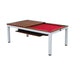 Playcraft Glacier 7' Pool Table with Dining Top - WPTGLAWHT07