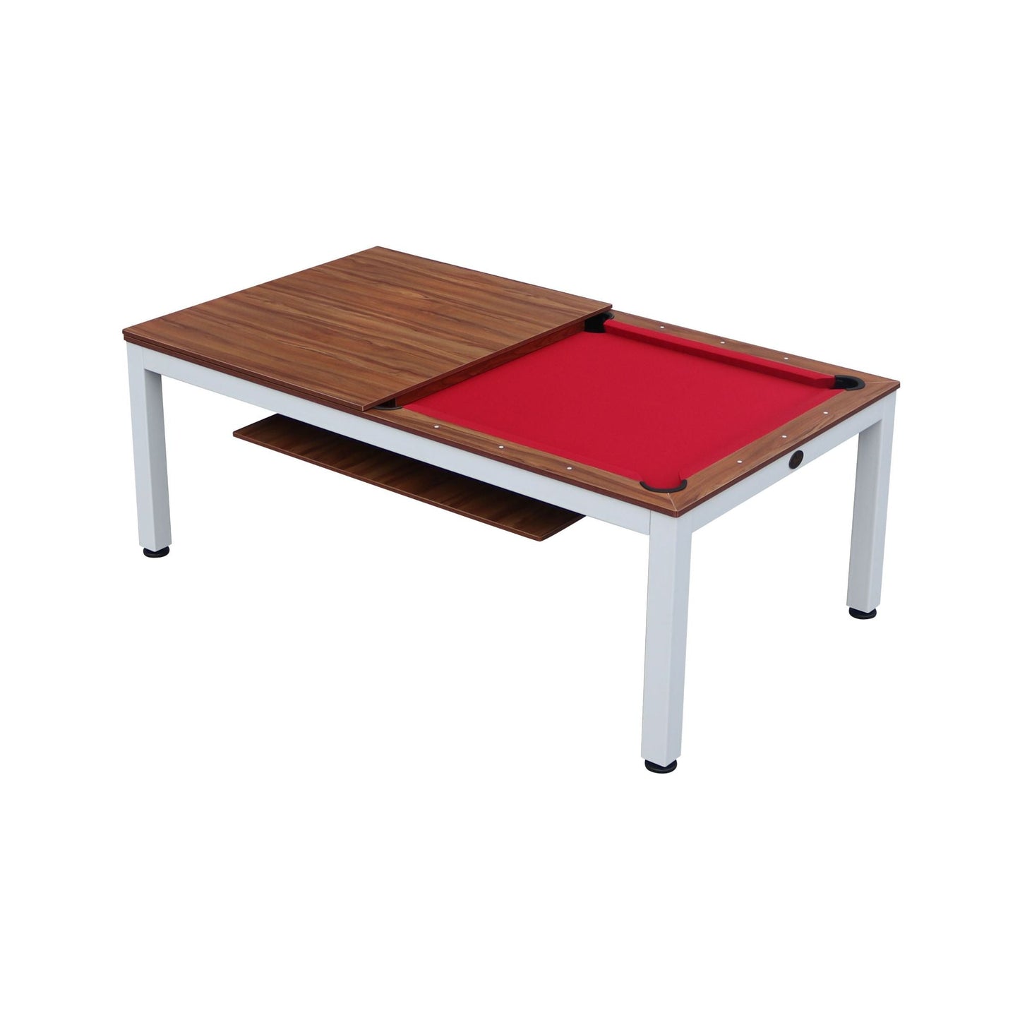 Playcraft Glacier 7' Pool Table with Dining Top - WPTGLAWHT07
