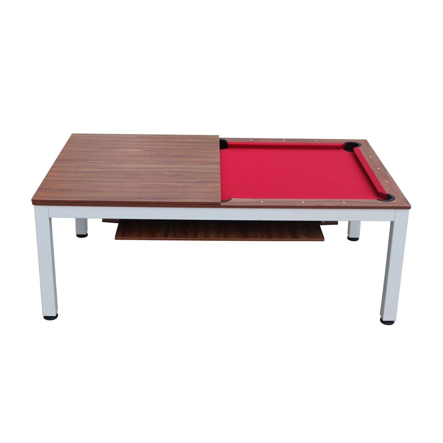 Playcraft Glacier 7' Pool Table with Dining Top - WPTGLAWHT07