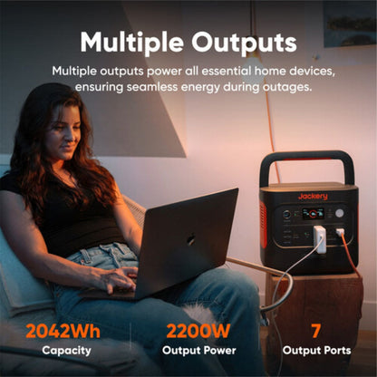Jackery Explorer 2000 v2 Portable Power Station