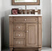 James Martin Vanities Bristol Collection 30 in. Single Vanity in Whitewashed Walnut with Countertop Options - 157-V30-WW-3CBL