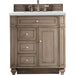 James Martin Vanities Bristol Collection 30 in. Single Vanity in Whitewashed Walnut with Countertop Options - 157-V30-WW-3CBL