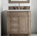 James Martin Vanities Bristol Collection 30 in. Single Vanity in Whitewashed Walnut with Countertop Options - 157-V30-WW-3CBL