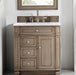 James Martin Vanities Bristol Collection 30 in. Single Vanity in Whitewashed Walnut with Countertop Options - 157-V30-WW-3CBL