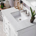 James Martin Vanities Bristol Collection 36 in. Single Vanity in Bright White with Countertop Options - 157-V36-BW-3AF