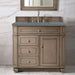 James Martin Vanities Bristol Collection 36 in. Single Vanity in Whitewashed Walnut with Countertop Options - 157-V36-WW-3AF